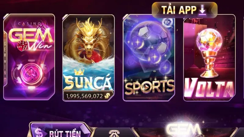 Cổng Game Bài Đổi Thưởng 57 Cổng game gemwin